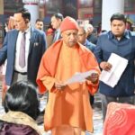 Yogi Adityanath in Gorakhpur